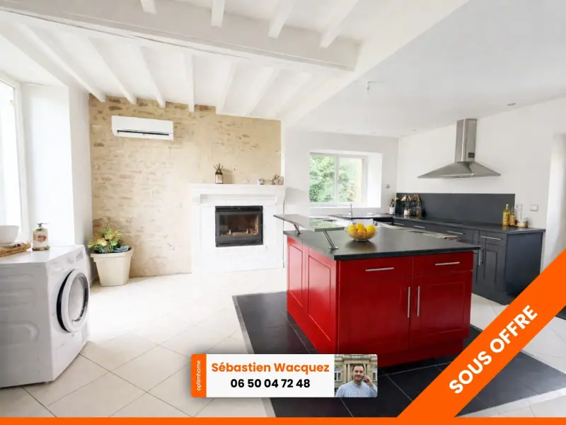 Maison 112 m² avec dépendance de 100 m² et terrain de 3 100 m², Bernay-Neuvy-en-Champagne